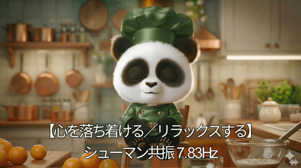 【心を落ち着ける／リラックスする】シューマン共振 7.83Hz　※ただ聴くだけの動画